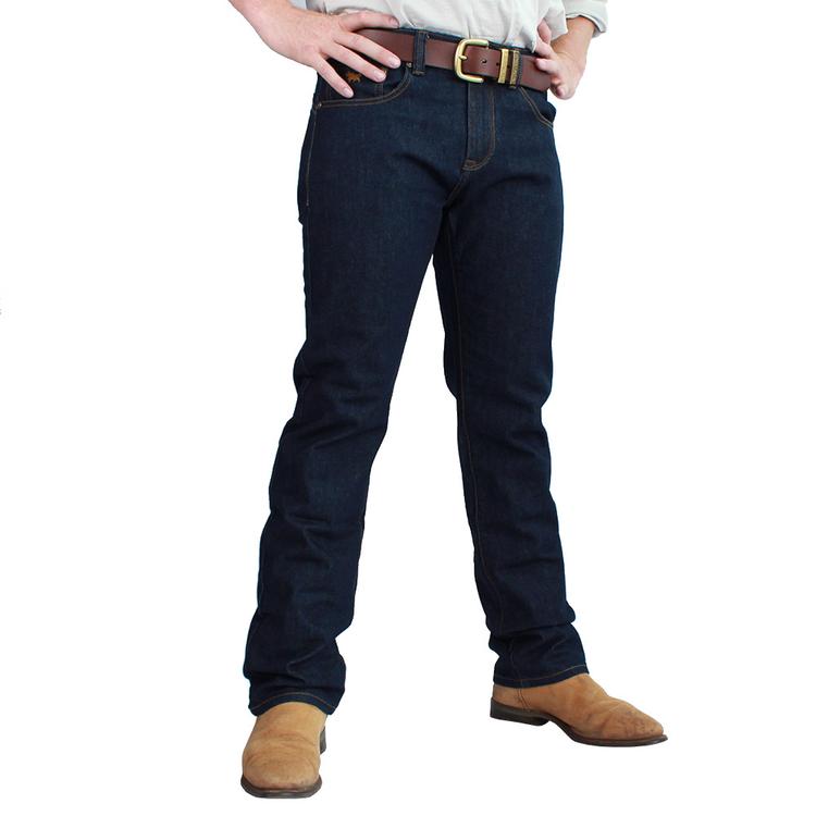Ringers Western | Mens | Jeans | Straight | 32" | Mitchell | Dark Blue - BK8 Outfitters Australia