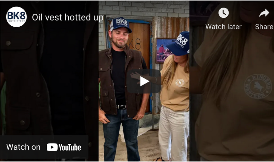 Oil vest hotted up