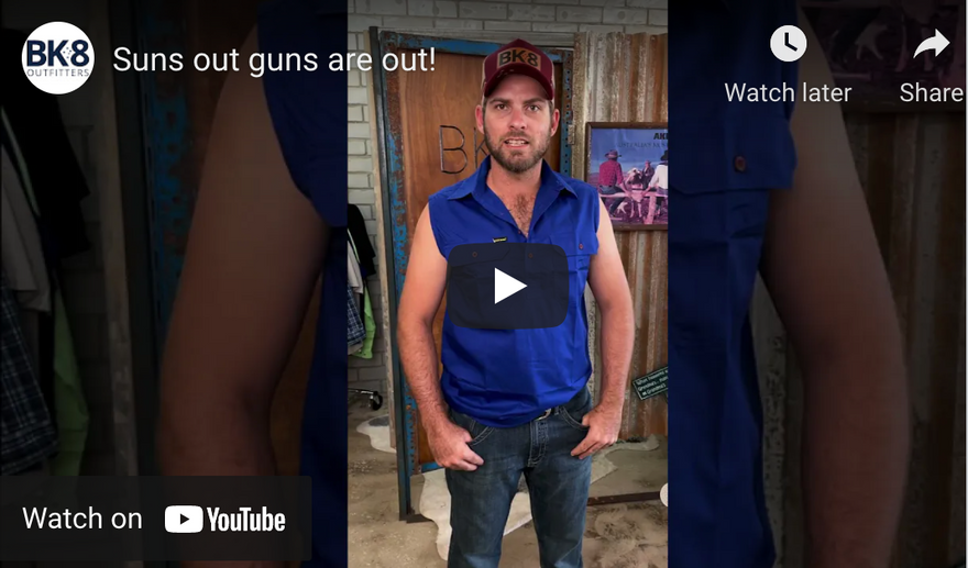 Suns out guns are out!