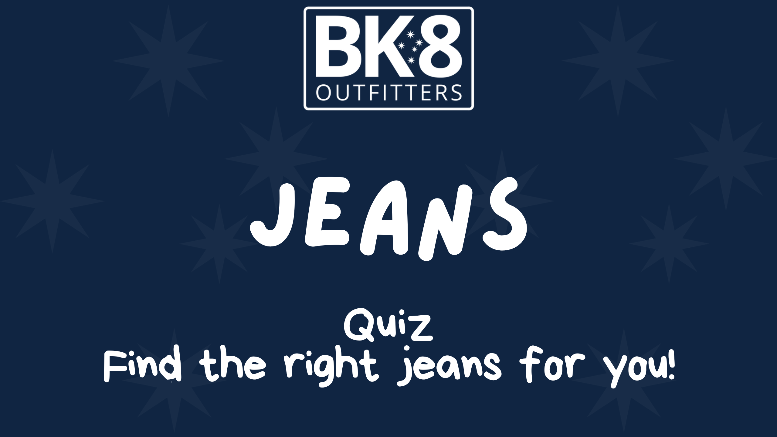 Jeans | Quiz | Find the right jeans for you!
