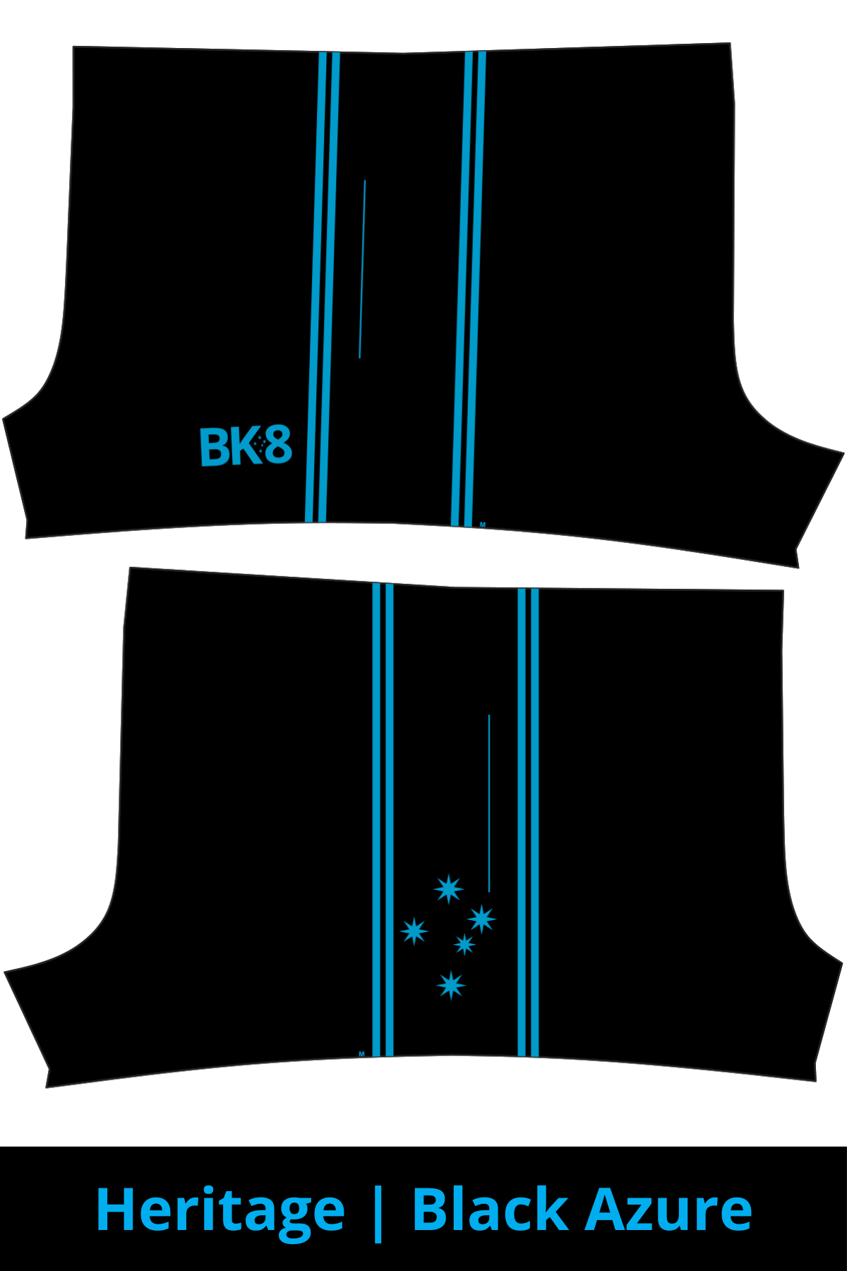 Shorts | Heritage | Black Azure - Kids