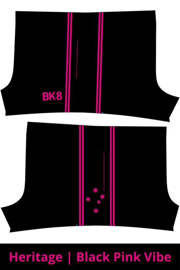 Shorts | Heritage | Black Pink Vibe - Adults
