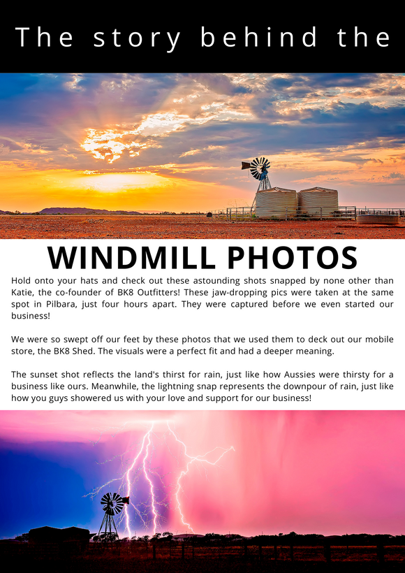 Fishing Shirt LS | Windmill | Sunset - Kids V1