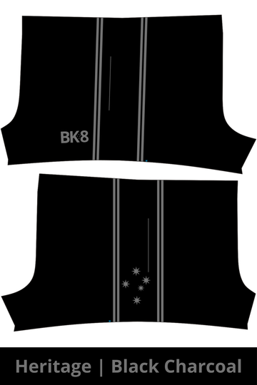 Shorts | Heritage | Black Charcoal - Adults