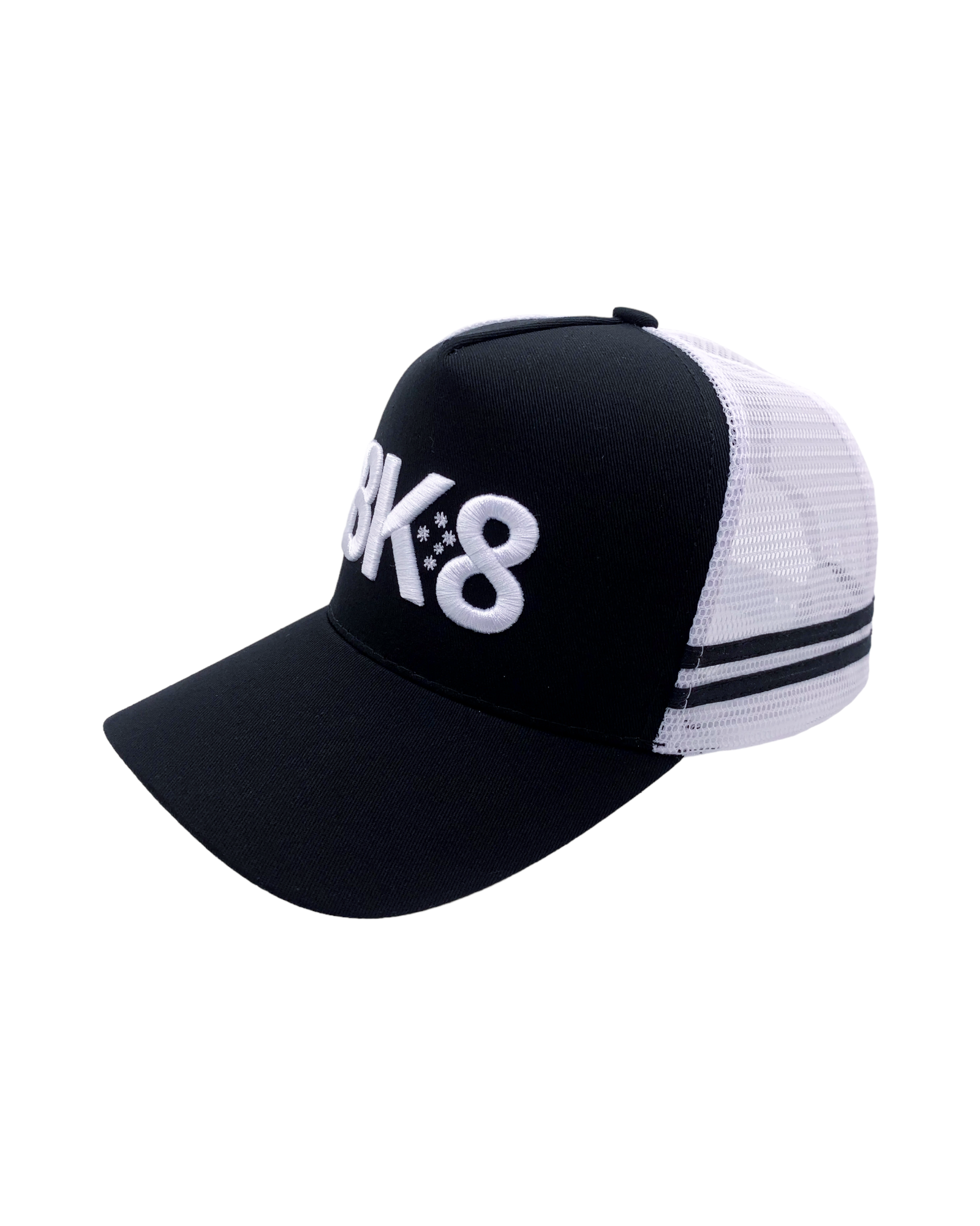 Trucker Hat | Heritage | Black- High- Square