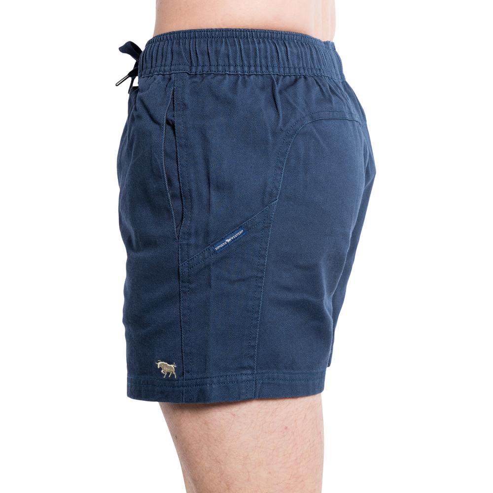 Ringers Western | Mens | Shorts | Ruggers | Oliver | Dark Navy With Camel-2