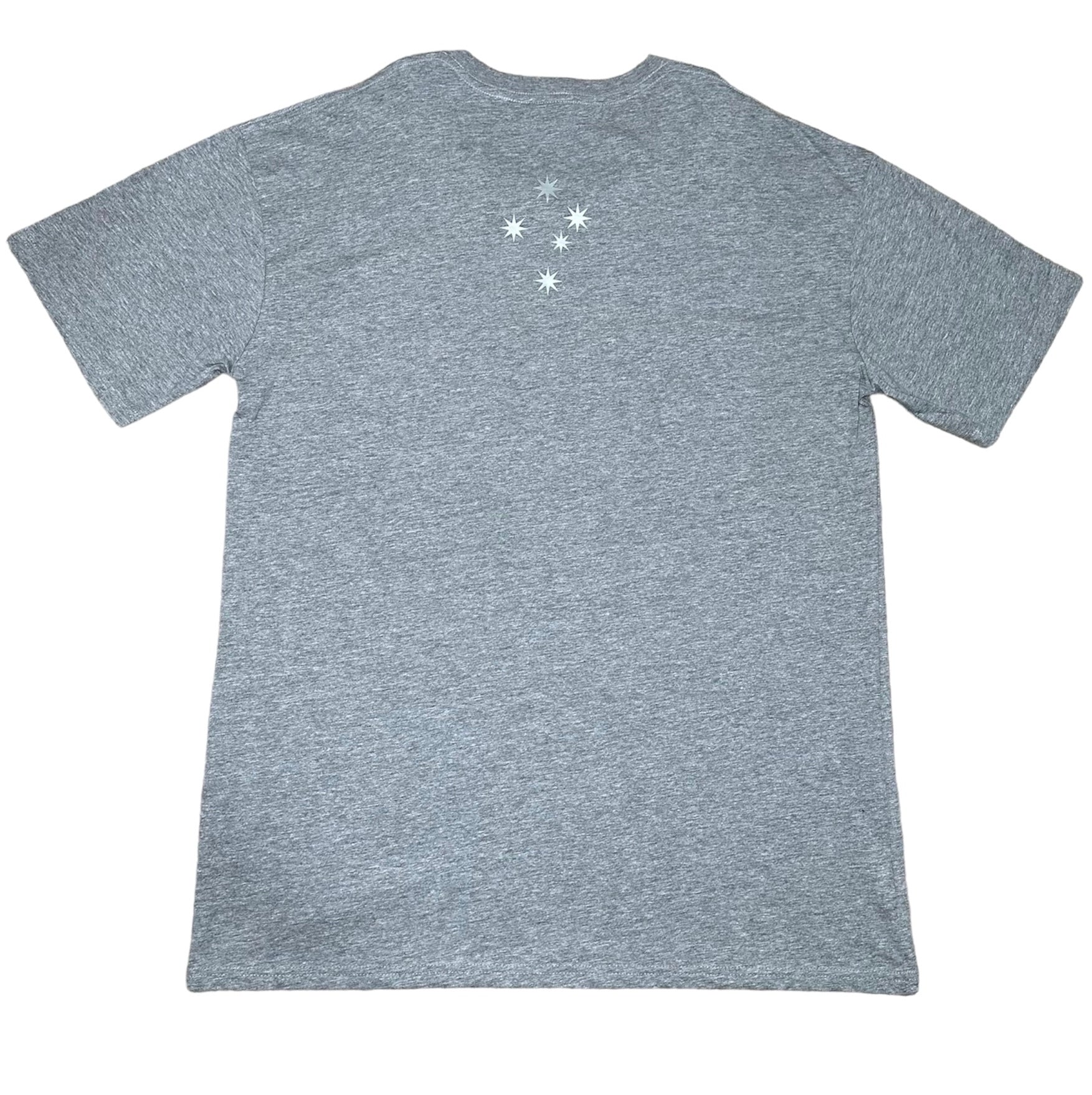 BK8 | Mens | Tee SS | Staple | Southern Cross | Grey Marle | Silver
