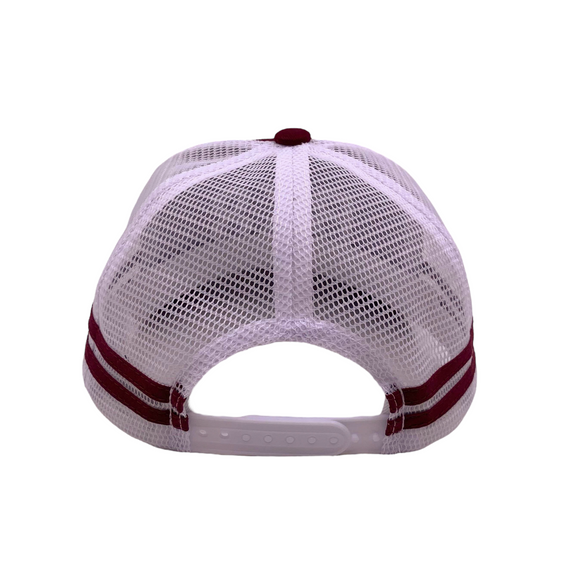 Trucker Hat | Heritage | Burgundy- Kids- Square
