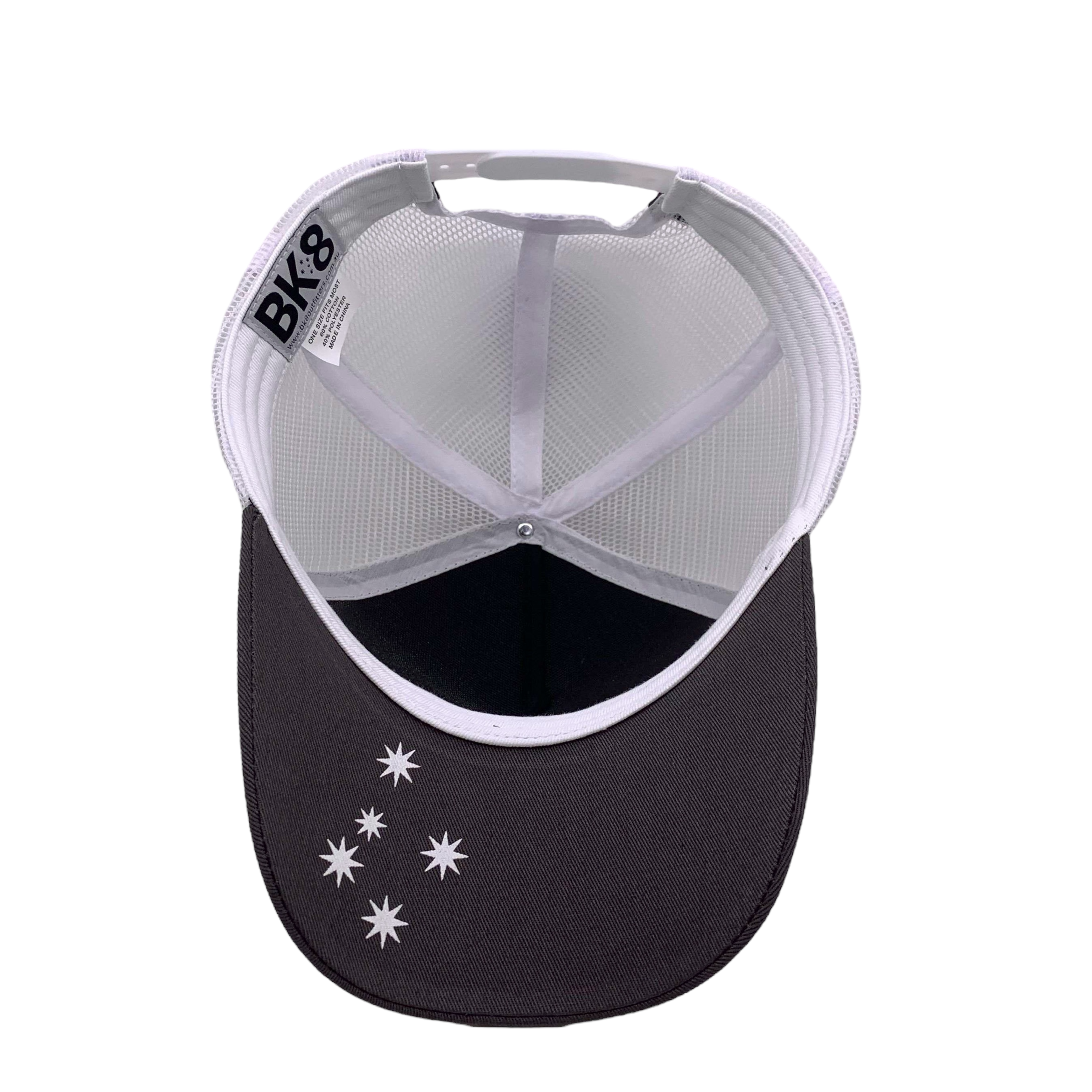 Trucker Hat | Heritage | Charcoal- High- Square