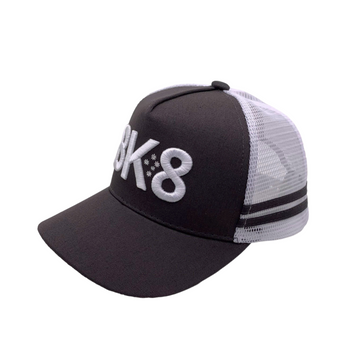 Trucker Hat | Heritage | Charcoal- Kids- Square