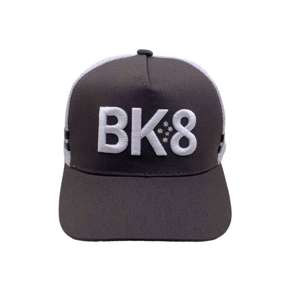 Trucker Hat | Heritage | Charcoal- Kids- Square