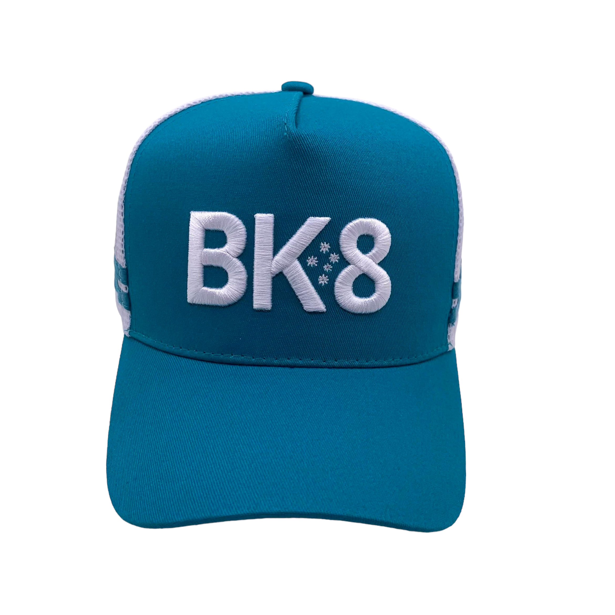 Trucker Hat | Heritage | Turquoise- High- Square