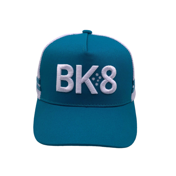 Trucker Hat | Heritage | Turquoise- Kids- Square