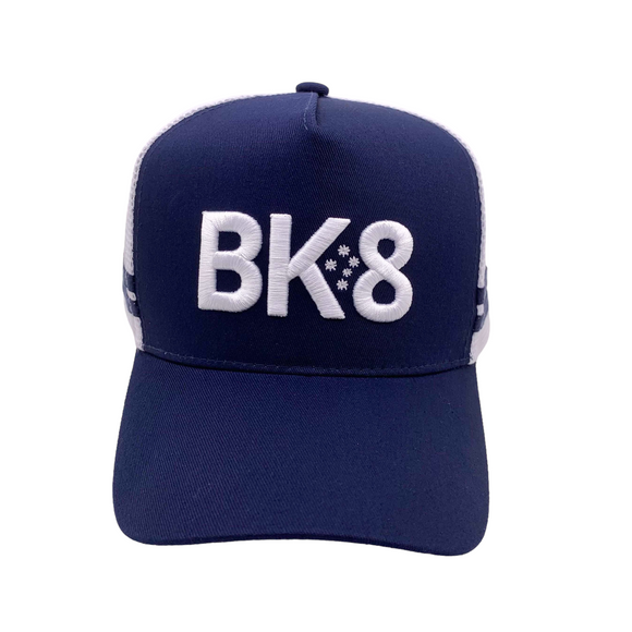 Trucker Hat | Heritage | Navy- High- Square