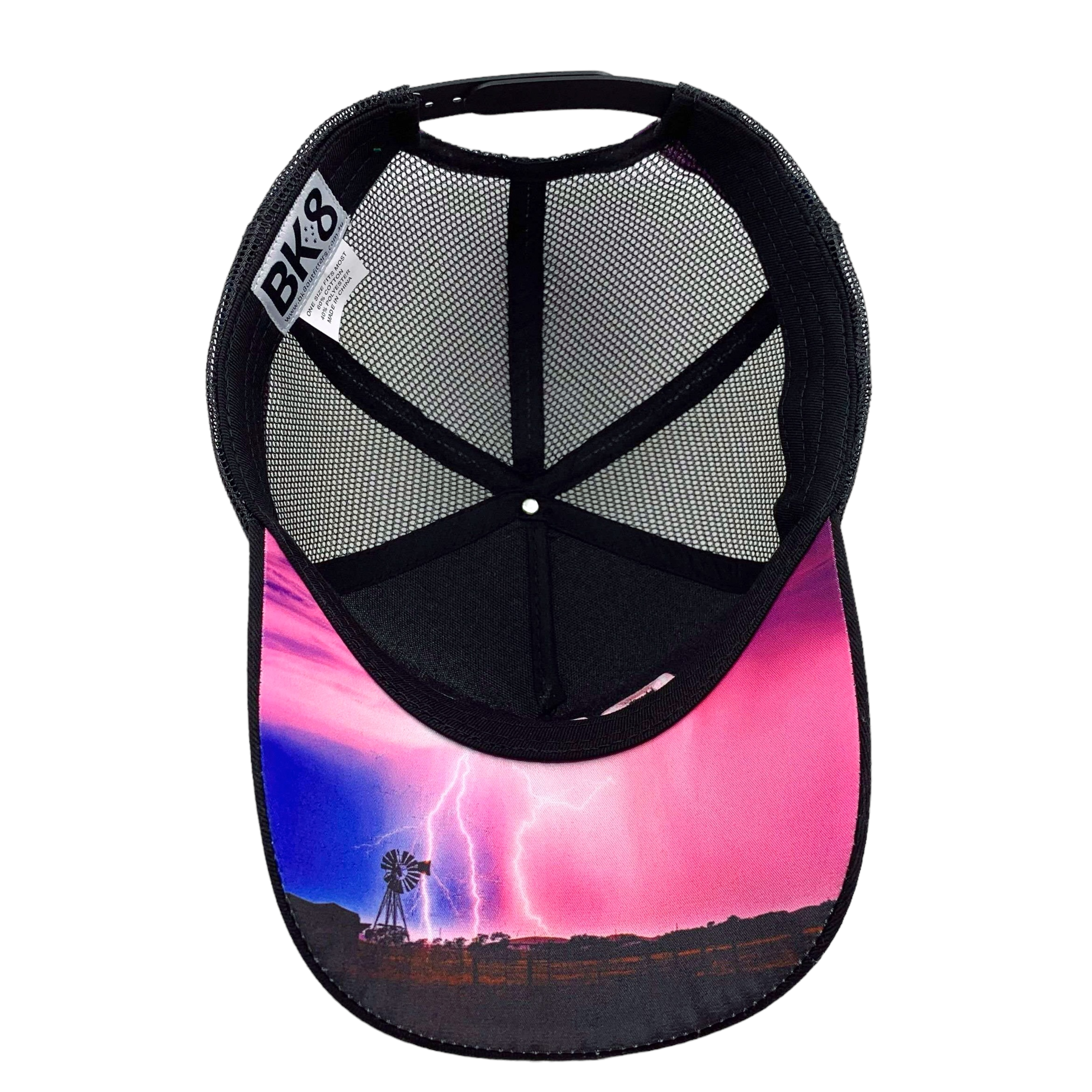 Trucker Hat | Windmill | Lightning- High- Square