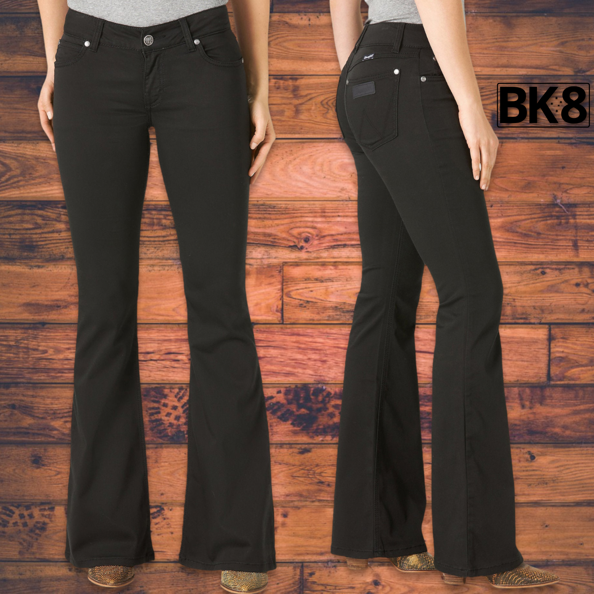 Wrangler | Womens | Jeans | 34" | Flare | Waist Mid | Anna