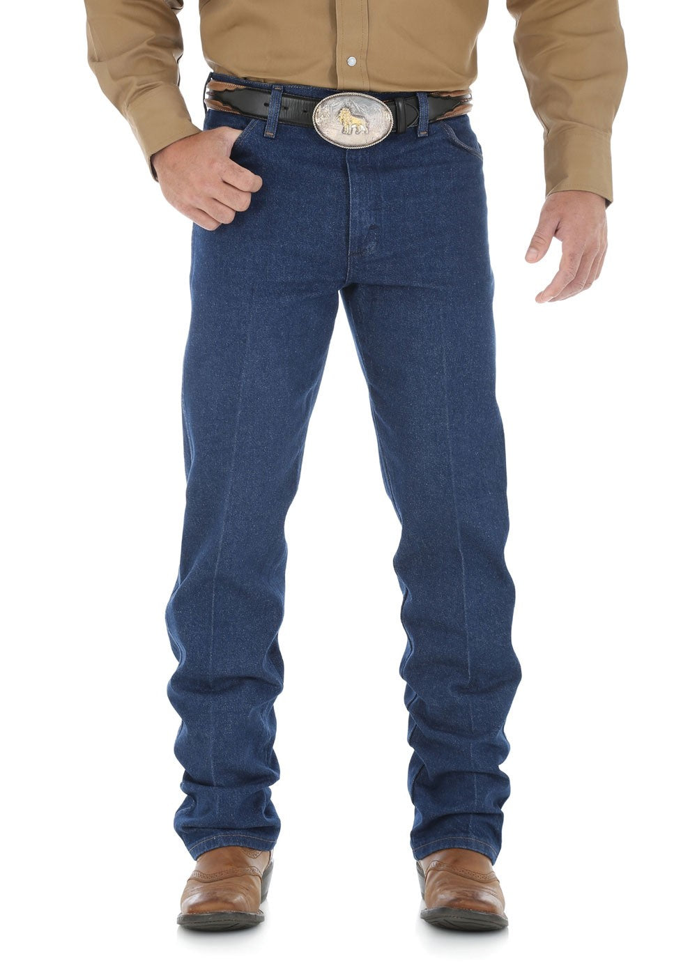 Wrangler | Mens | Jeans | Cowboy Cut | 36" | Original | Prewashed Indigo - BK8 Outfitters Australia