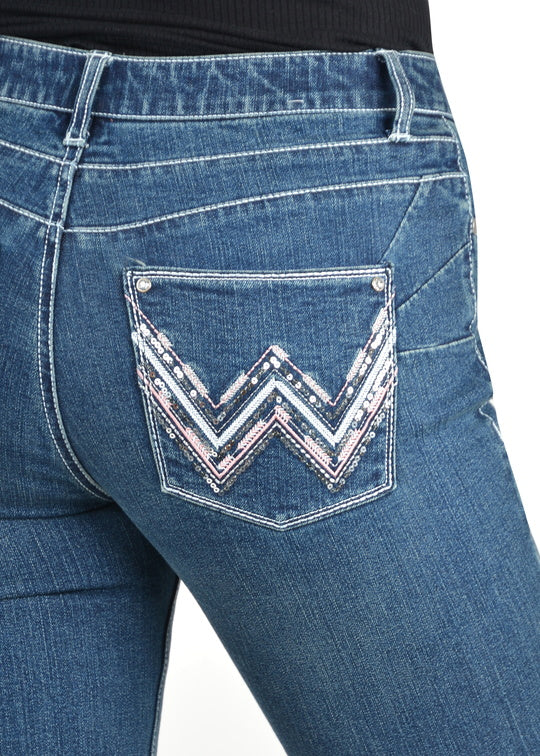 Wrangler | Womens | Jeans | 34" | Bootcut | Waist Mid | Q Baby Arizona