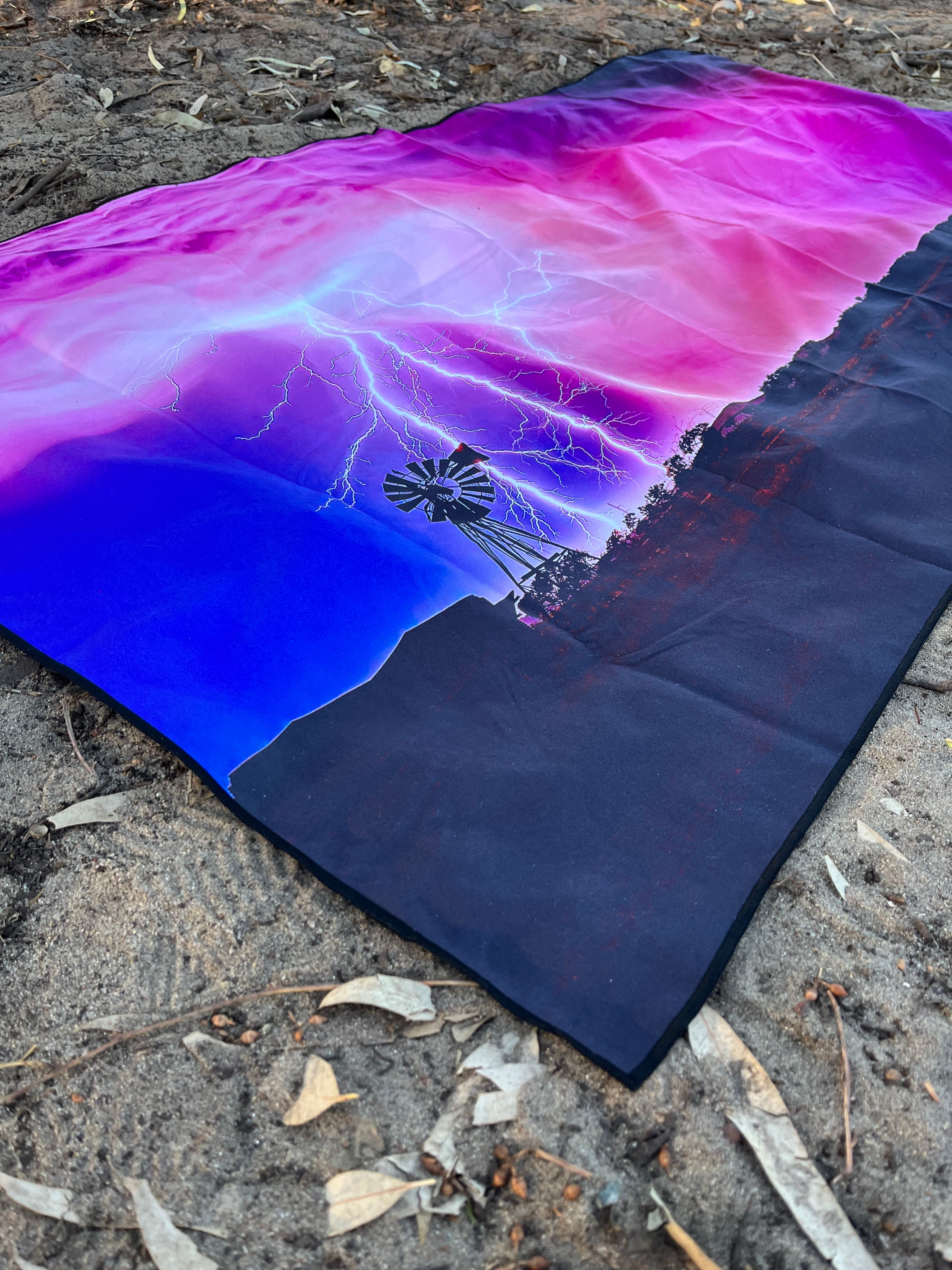 Microfibre Towel | Windmill | Lightning