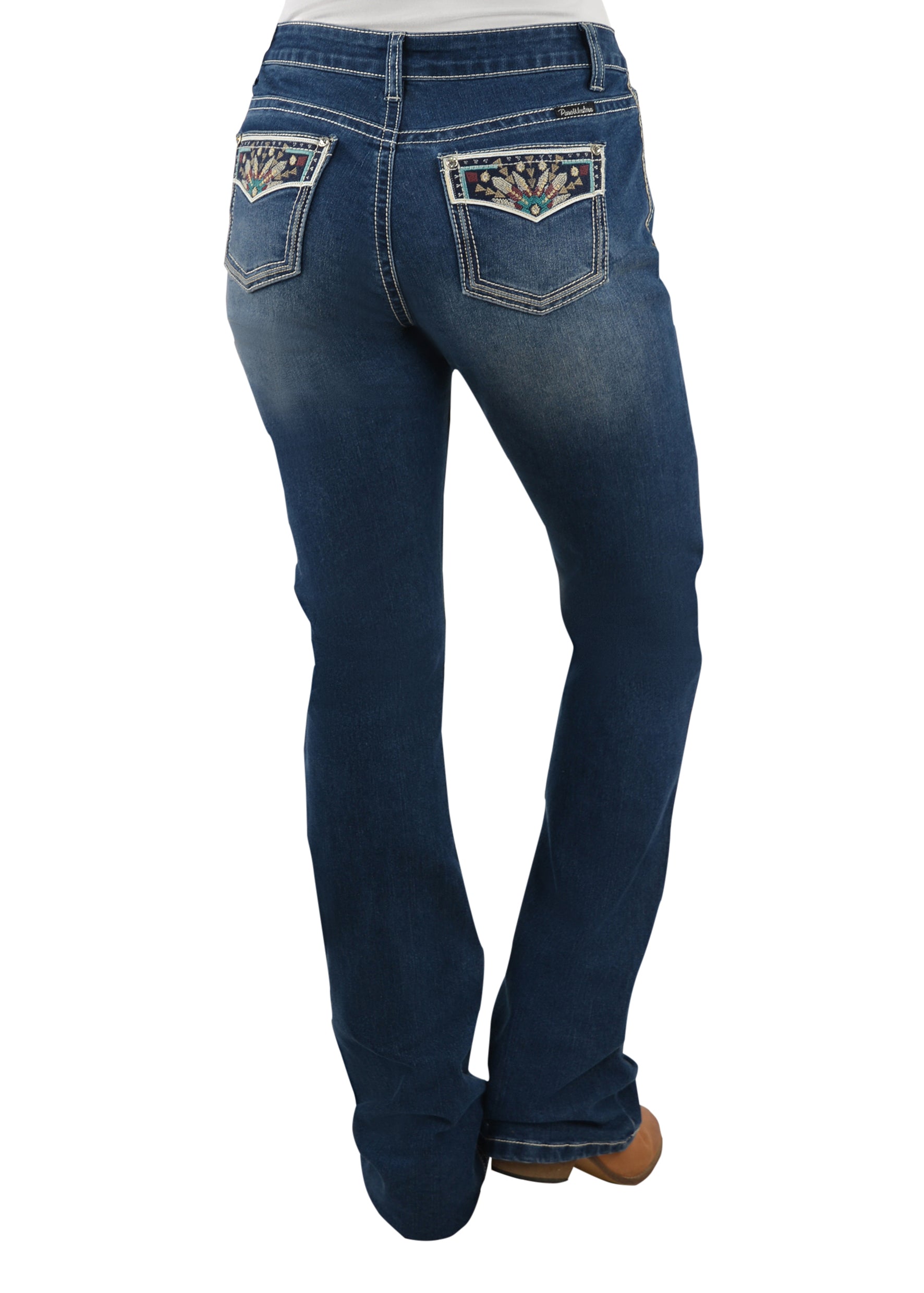 Pure Western | Womens | Jeans | 36" | Relaxed Rider | Waist Mid | Emmaline | Dusk-1