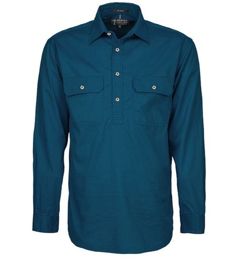 Mens | Shirt LS | Half Button | Pilbara | Diesel