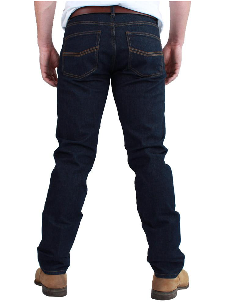 Ringers Western | Mens | Jeans | Slim | 34" | Burke | Dark Blue - BK8 Outfitters Australia