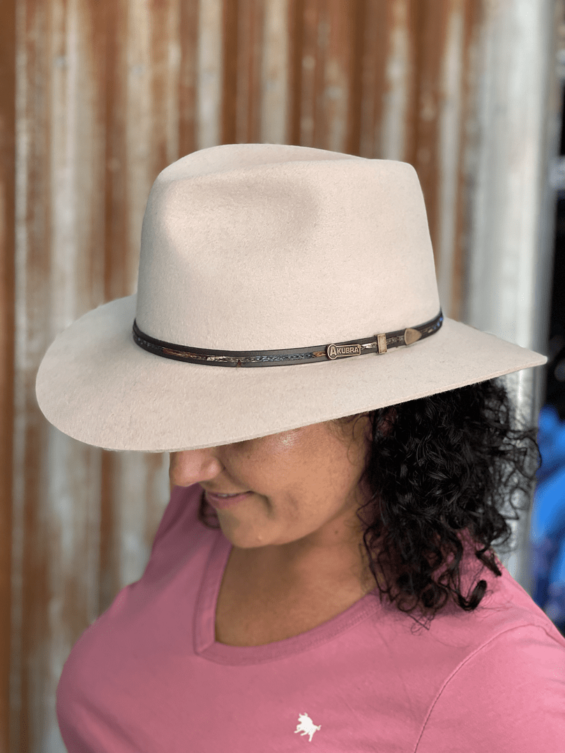 Akubra Hat | Leisure Time | Light Sand-2
