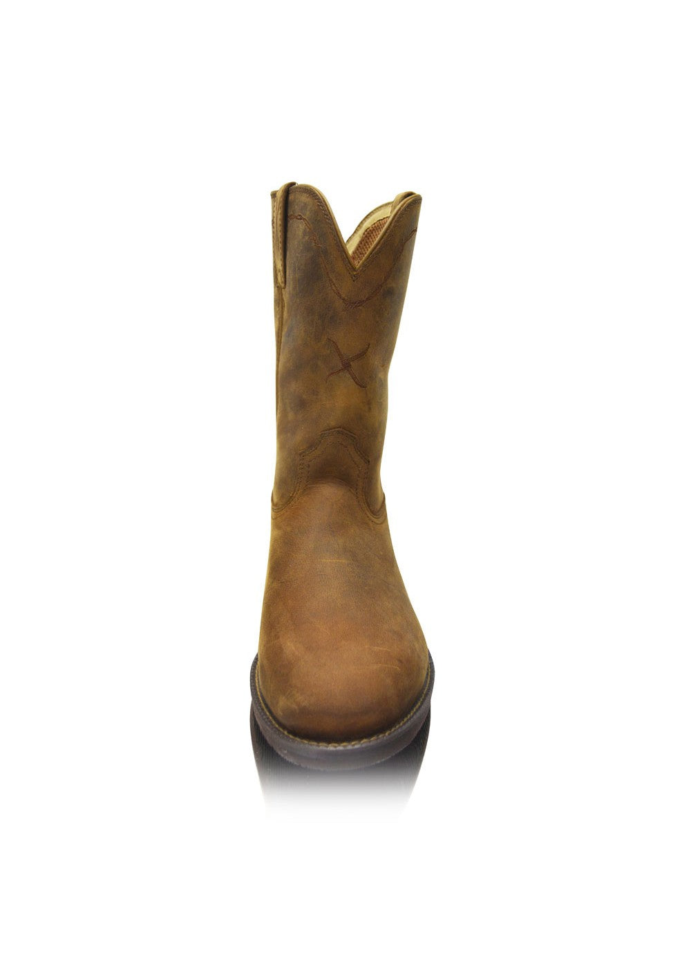 Twisted X | Mens | Boots | Toe Roper | Roper Water Proof | Dark Brown - BK8 Outfitters Australia